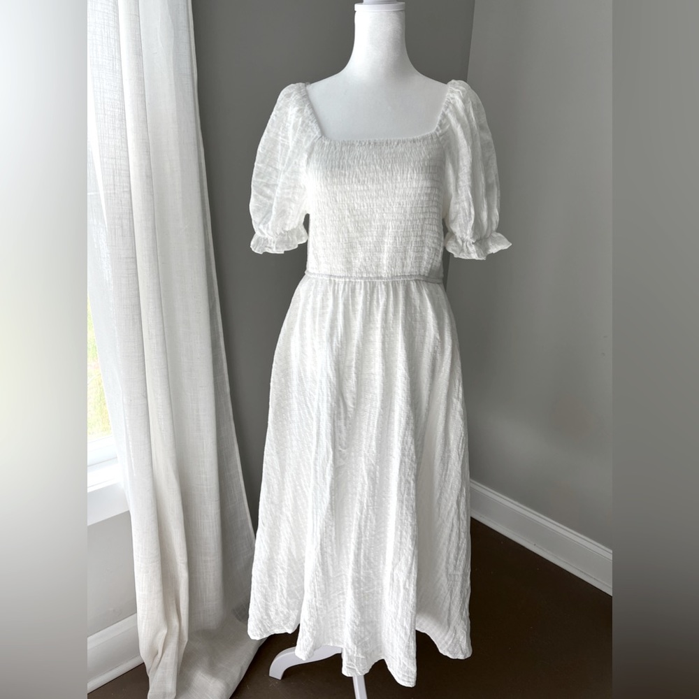 White summer dress